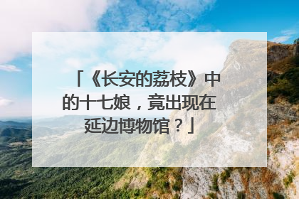 《长安的荔枝》中的十七娘，竟出现在延边博物馆？