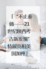 “不止秦俑——21世纪陕西考古新发现”特展亮相美国加州