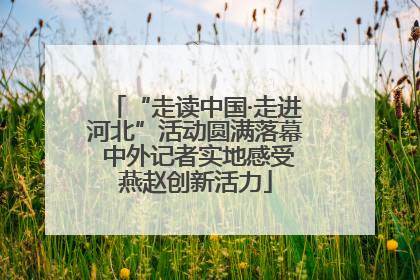 “走读中国·走进河北”活动圆满落幕 中外记者实地感受燕赵创新活力