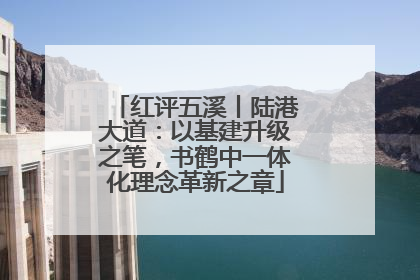 红评五溪丨陆港大道：以基建升级之笔，书鹤中一体化理念革新之章