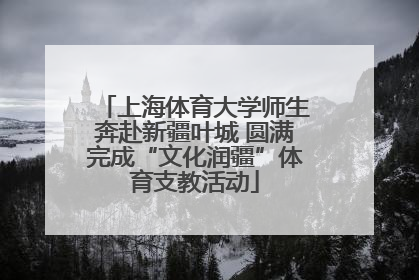 上海体育大学师生奔赴新疆叶城 圆满完成“文化润疆”体育支教活动