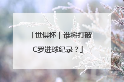 世俱杯｜谁将打破C罗进球纪录？