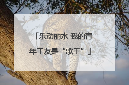 乐动丽水 我的青年工友是“歌手”