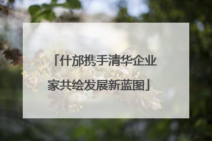 什邡携手清华企业家共绘发展新蓝图
