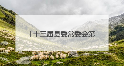 十三届县委常委会第139次会议召开