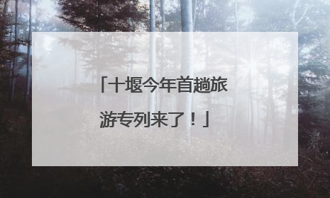 十堰今年首趟旅游专列来了！
