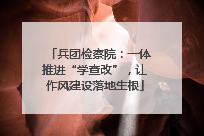 兵团检察院：一体推进“学查改”，让作风建设落地生根