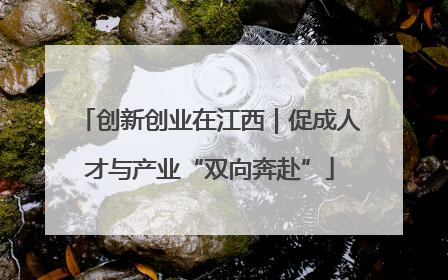 创新创业在江西｜促成人才与产业“双向奔赴”