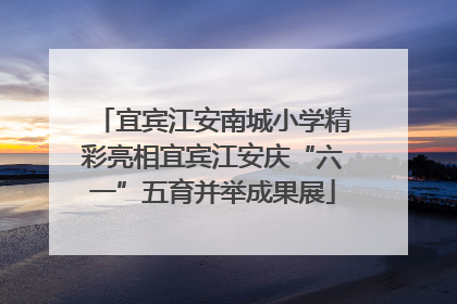 宜宾江安南城小学精彩亮相宜宾江安庆“六一”五育并举成果展