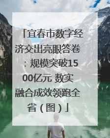 宜春市数字经济交出亮眼答卷：规模突破1500亿元 数实融合成效领跑全省（图）