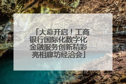 大幕开启！工商银行国际化数字化金融服务创新精彩亮相廊坊经洽会