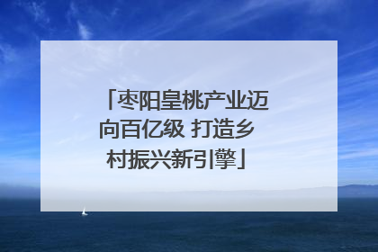 枣阳皇桃产业迈向百亿级 打造乡村振兴新引擎