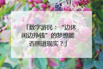 数字游民：“边休闲边挣钱”的梦想能否照进现实？