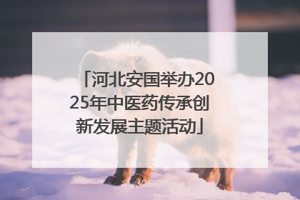 河北安国举办2025年中医药传承创新发展主题活动
