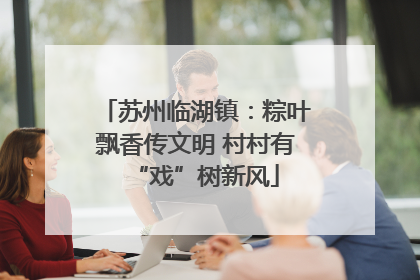 苏州临湖镇：粽叶飘香传文明 村村有“戏”树新风