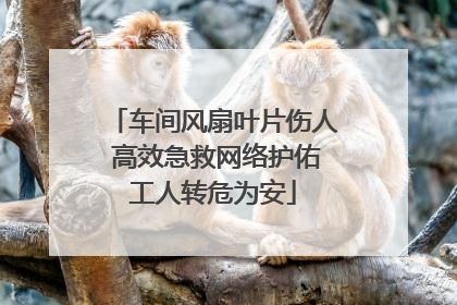 车间风扇叶片伤人 高效急救网络护佑工人转危为安