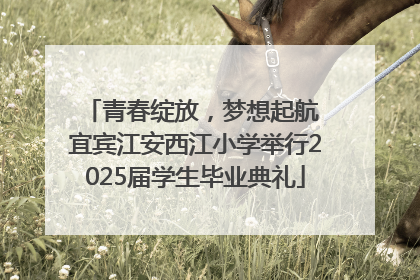 青春绽放，梦想起航 宜宾江安西江小学举行2025届学生毕业典礼