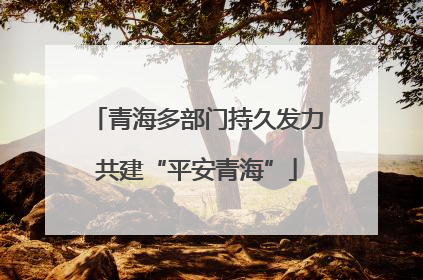 青海多部门持久发力共建“平安青海”