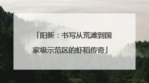 阳新：书写从荒滩到国家级示范区的虾稻传奇