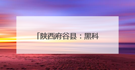 陕西府谷县：黑科技“水利全开” 智慧脑“精准防灾”