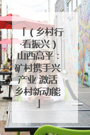 （乡村行·看振兴）山西高平：矿村携手兴产业 激活乡村新动能