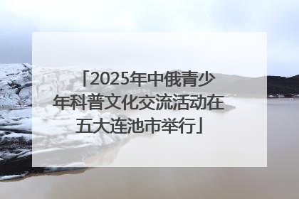 2025年中俄青少年科普文化交流活动在五大连池市举行